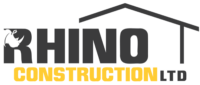 rhino construction logo